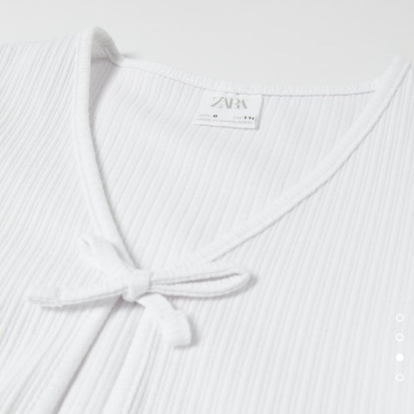 Zara Open Rib Shirt - Picture 3 of 7